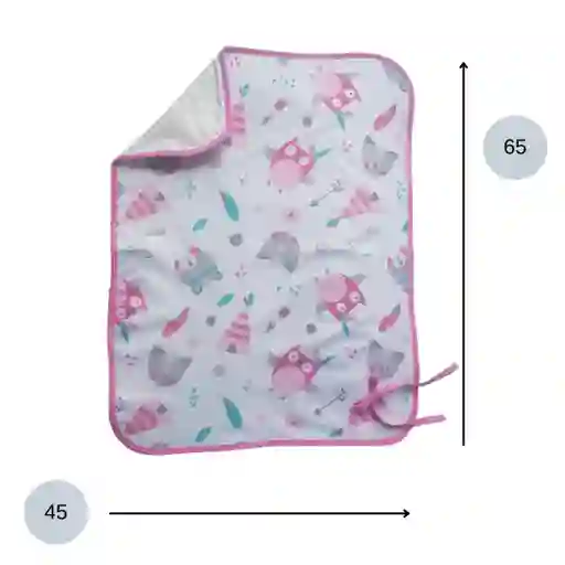 Cambiador Para Bebé- Bohos Rosa