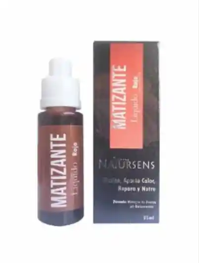 Matizante Liquido En Gotas Rojo Natursens 25ml