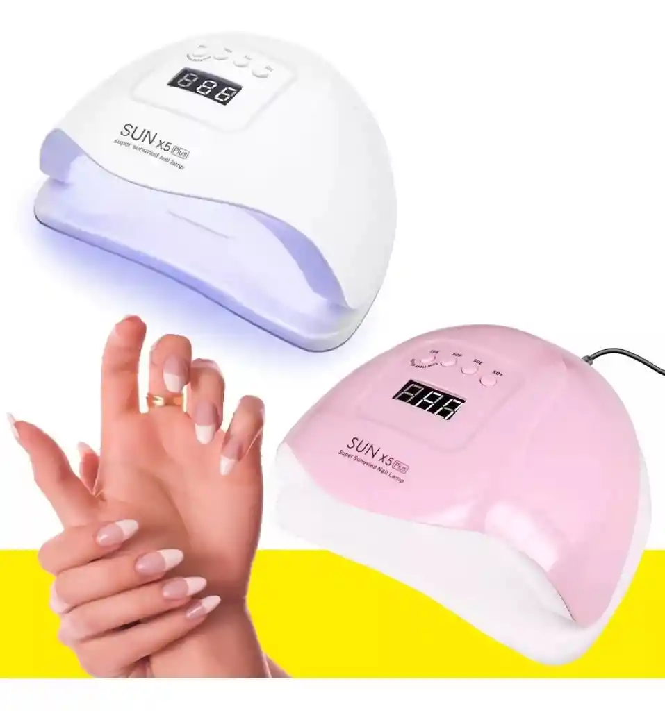 Lampara De Uñas Sun X5 Plus 54w Led Uv Profesional Manicura