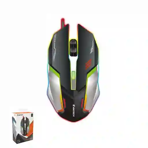 Mouse Gamer Ergonomico Jertech Rgb Sword Xp11 3200 Dpi