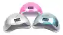 Lampara Led Uv Uñas Secado Metalizada 48 W Tornasol