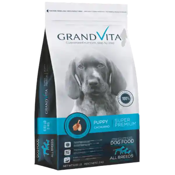 Grandvita Cachorros Sabor A Cordero 3kg