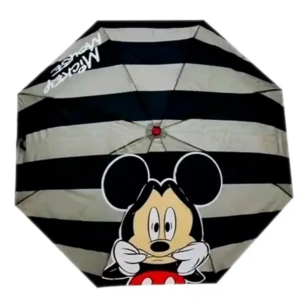 Sombrilla Mickey O Minnie De Bolso Manual Original (niño Aleatorio)