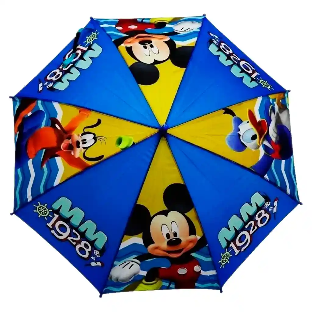 Sombrilla Mickey Niño Original Disney Resistente Calidad (diseño Aleatorio)