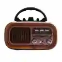 Radio Bluetooth Parlante Recargable Con Usb Y Radio Fm