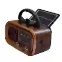 Radio Bluetooth Parlante Recargable Con Usb Y Radio Fm