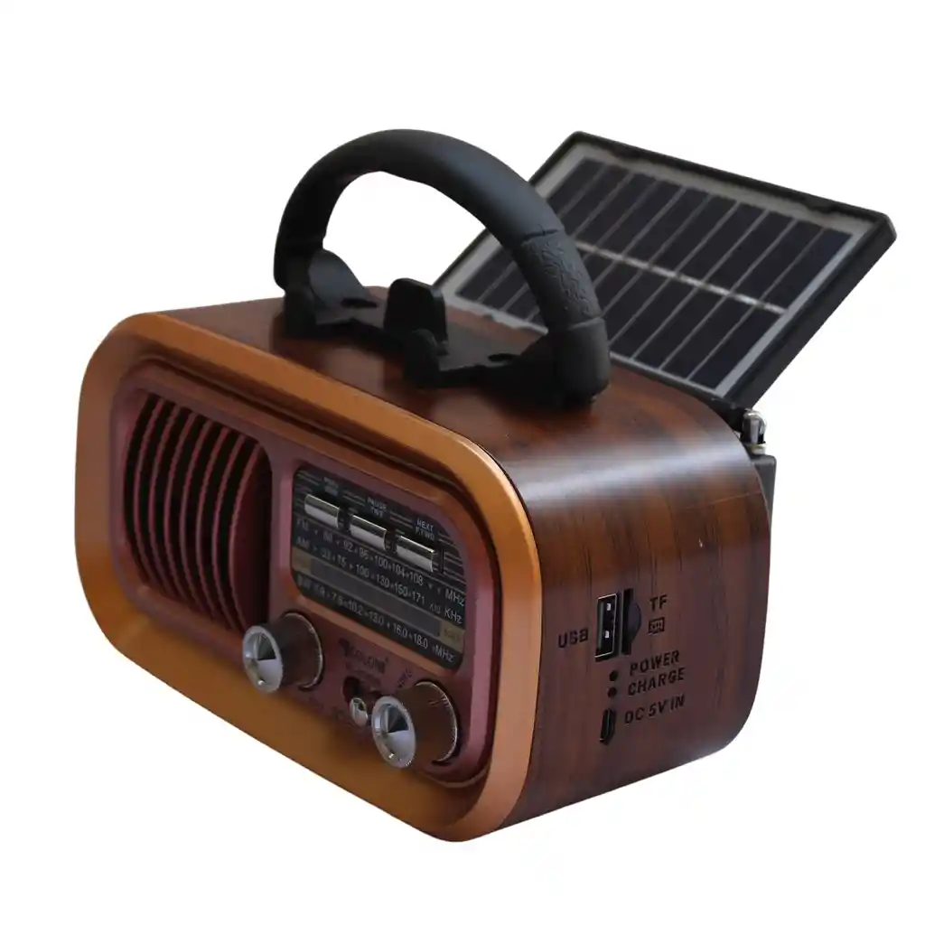 Radio Bluetooth Parlante Recargable Con Usb Y Radio Fm