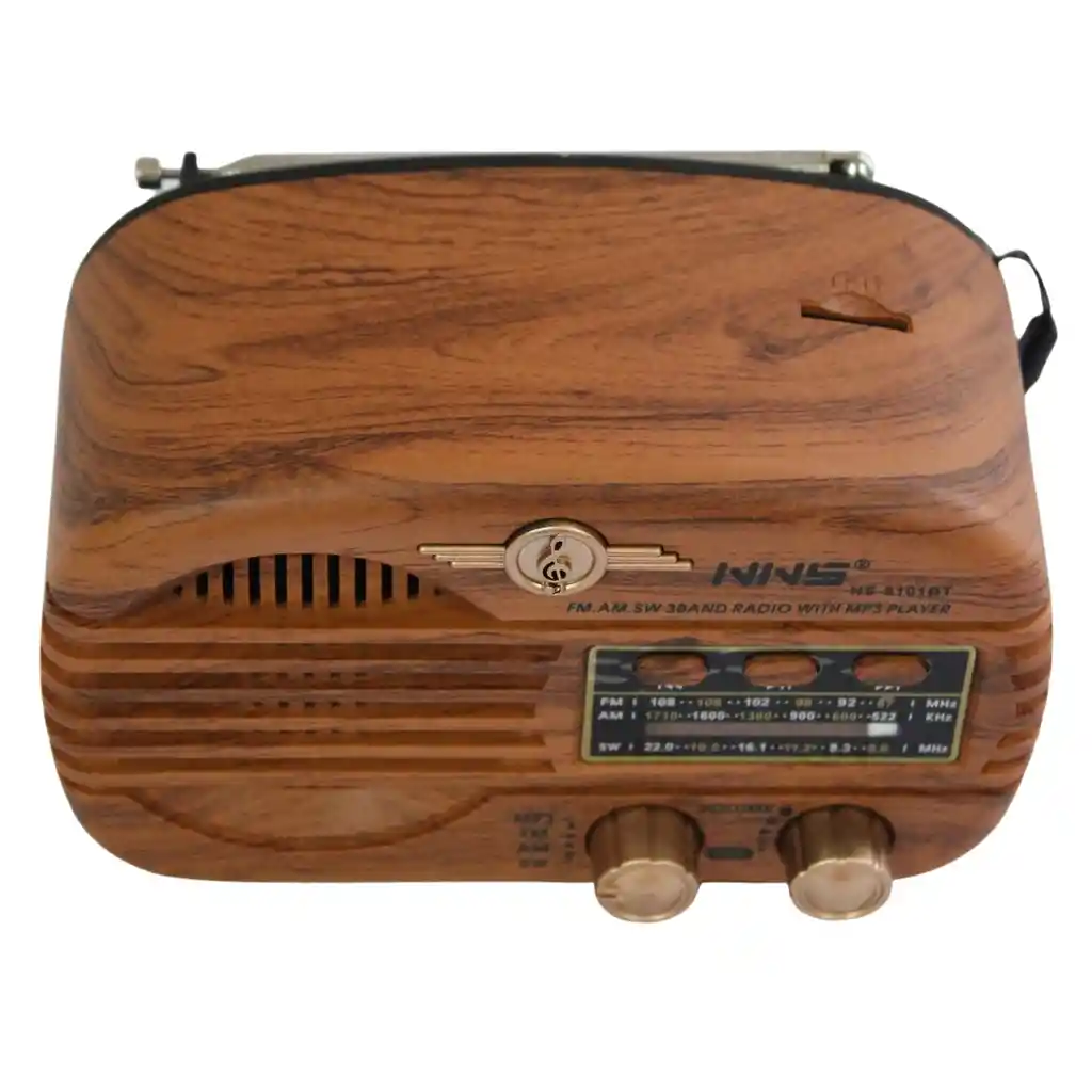 Radio Bluetooth Parlante Recargable Con Usb Y Radio Fm