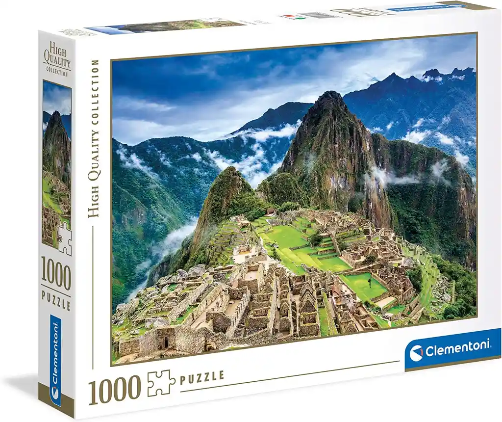 Rompecabezas 1000 Piezas Adulto Machu Picchu Perú Clementoni