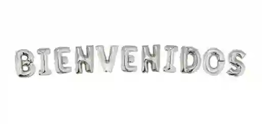 Bienvenidos En Globos Bienvenidas
