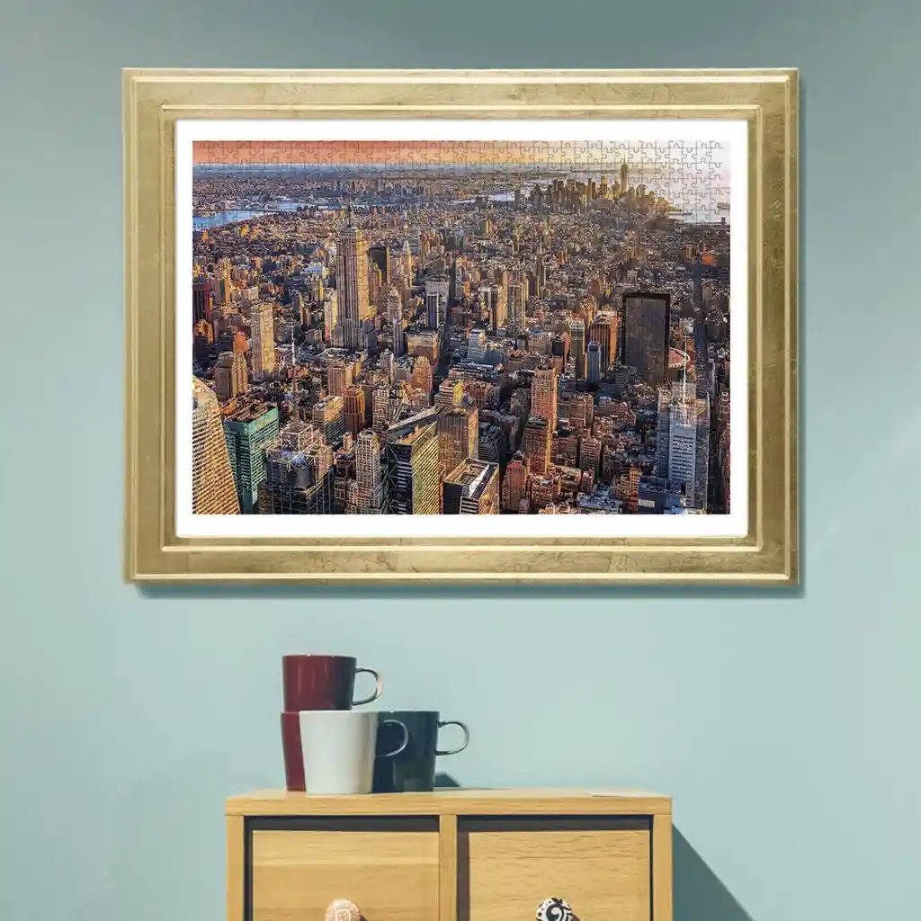 Rompecabezas 1000 Piezas Adulto New York Atardece Clementoni