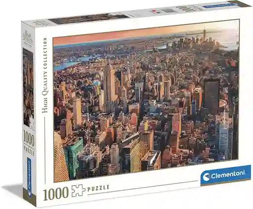 Rompecabezas 1000 Piezas Adulto New York Atardece Clementoni
