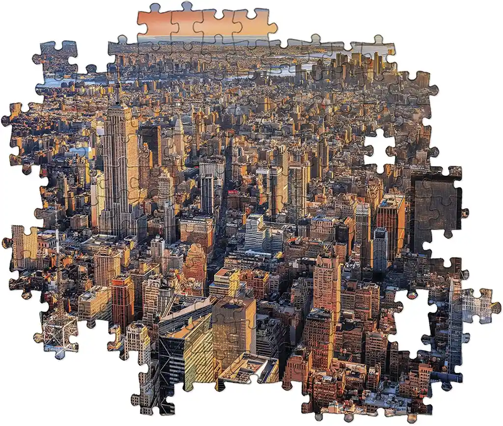 Rompecabezas 1000 Piezas Adulto New York Atardece Clementoni