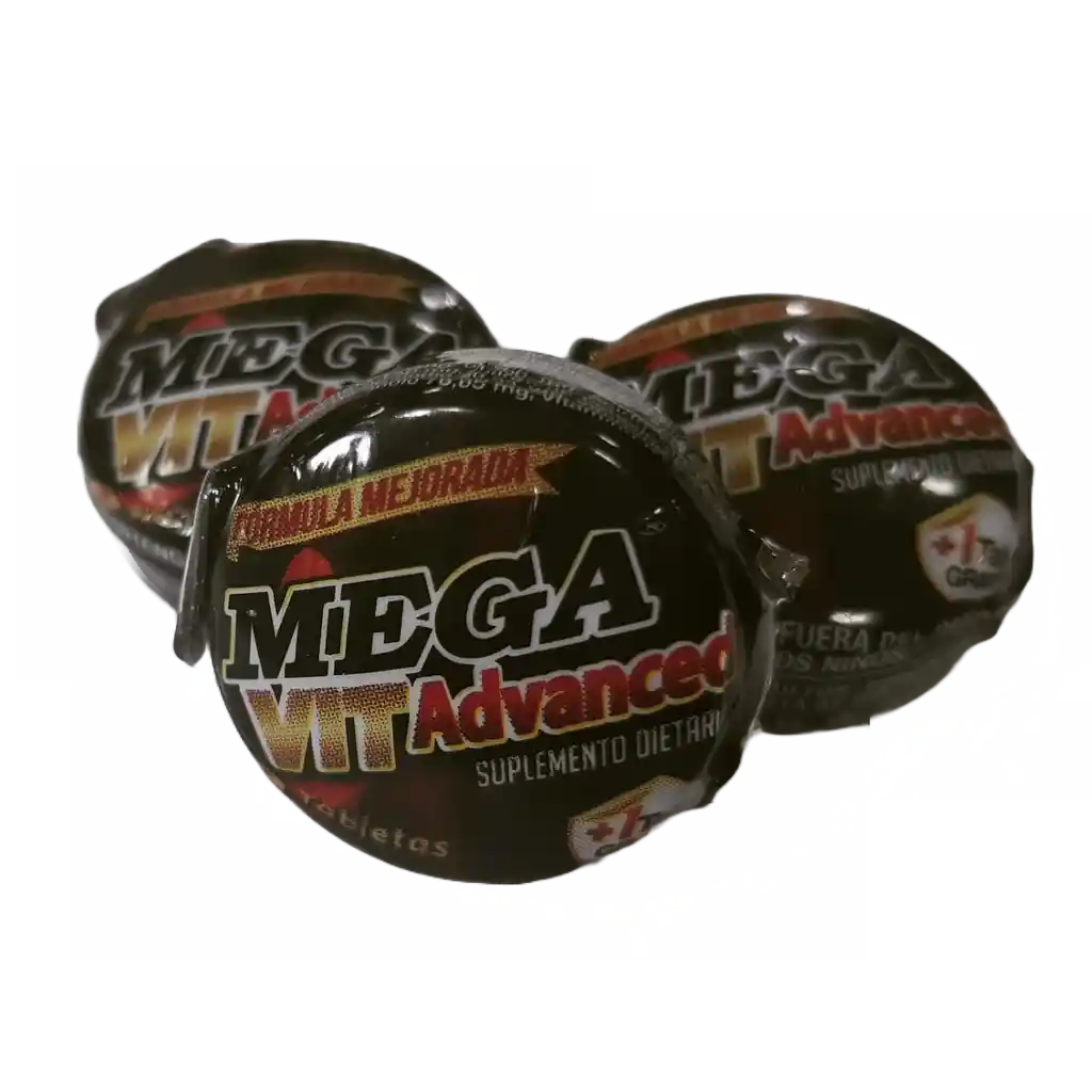 Mega Vit Advanced X3 Pastillas