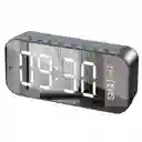 Speaker Radio Reloj Despertador Digital Led Bluetooth Fm K10