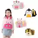 Morral Felpa Infantil Animales