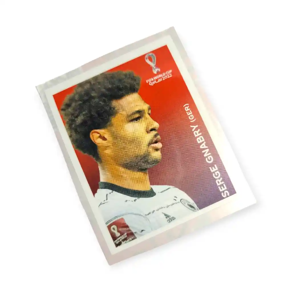 Lámina C1 Serge Gnabry Coca Cola Panini Qatar 2022