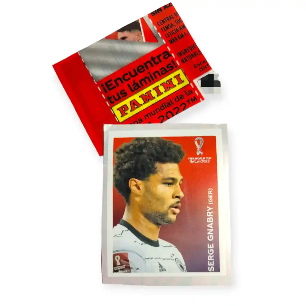 Lámina C1 Serge Gnabry Coca Cola Panini Qatar 2022