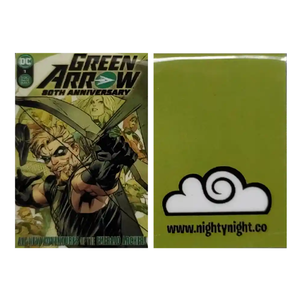 Green Arrow Comic Cover Separadores Magnéticos Para Libros