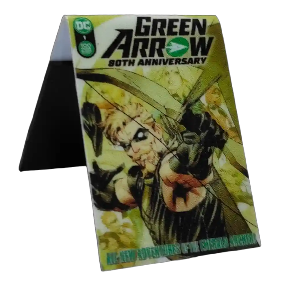 Green Arrow Comic Cover Separadores Magnéticos Para Libros