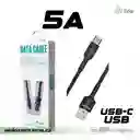 Cable De Carga Y Data Usb - Tipo C Pzx Carga Ultrarapida 5a