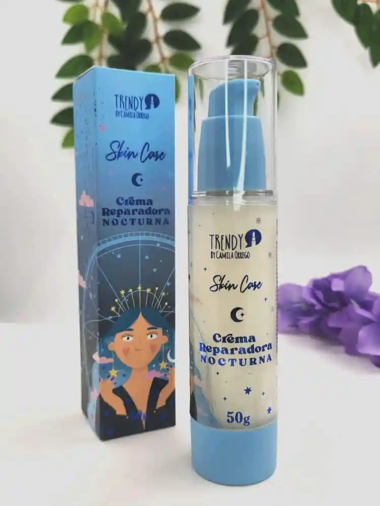 Crema Reparadora Nocturna Trendy Hidratante, Antienvejecimiento