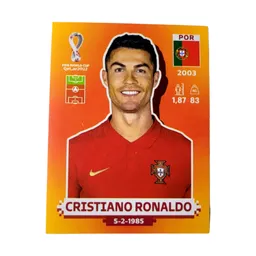 Lámina Cristiano Ronaldo Por 17 Panini Fifa Qatar 2022