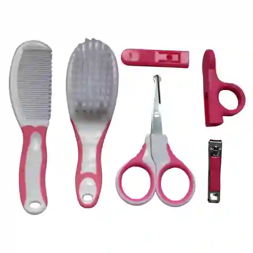 Kit De Aseo Y Limpieza Manicure 5 Piezas Para Bebe