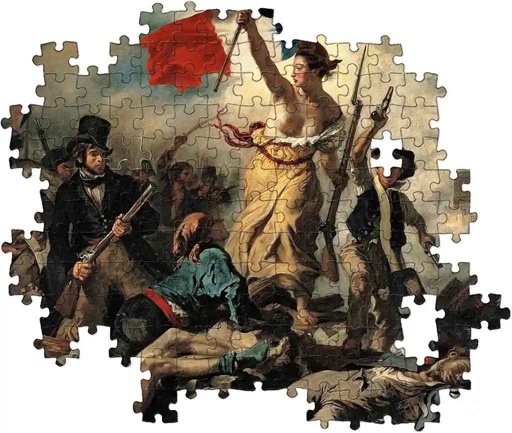 Rompecabezas 1000 Piezas Adulto Delacroix La Libertad Arte