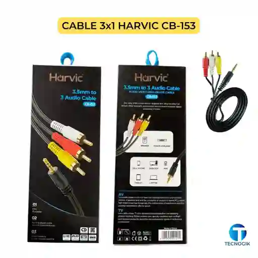 Cable Auxiliar 3x1 Cb-153