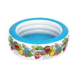 Piscina Inflable Niños Gigante 3 Aros 196x53cm Bestway 51122 Dayoshop