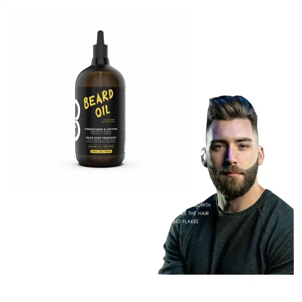 Aceite Tonico Especial Para Bigote Barba