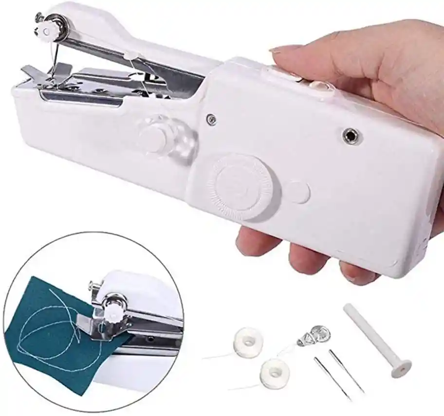Mini Máquina Coser Eléctrica Mano Inalámbrica Portátil