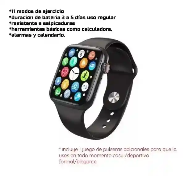 Reloj Inteligente Smart Watch Bluetooth Zm03