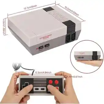 Mini Consola De Juegos Retro Av 620 Juegos Incorporados