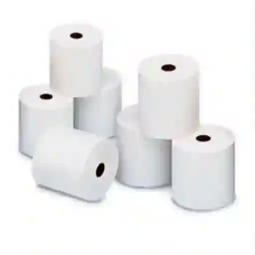 Rollo De Papel Térmico Para Impresora Térmica De 58mm X 30 Mt Paquete 8 Unidades