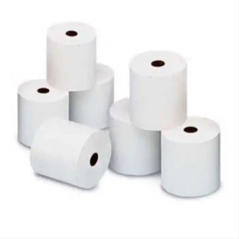 Rollo De Papel Térmico Para Impresora Térmica De 80mm X 60 Mt Paquete 8 Unidades