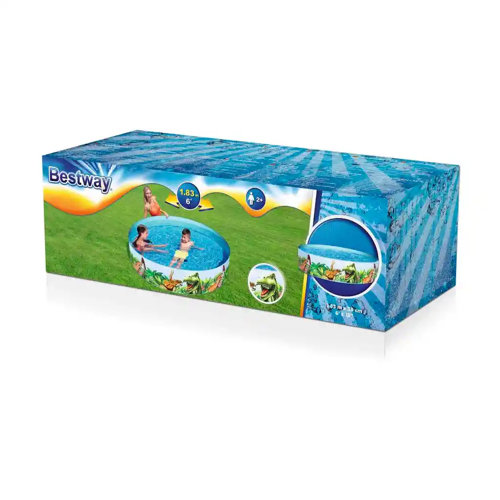 Piscina Alberca Rígida Redonda Bestway 183x38 Cm 55022 Dayoshop