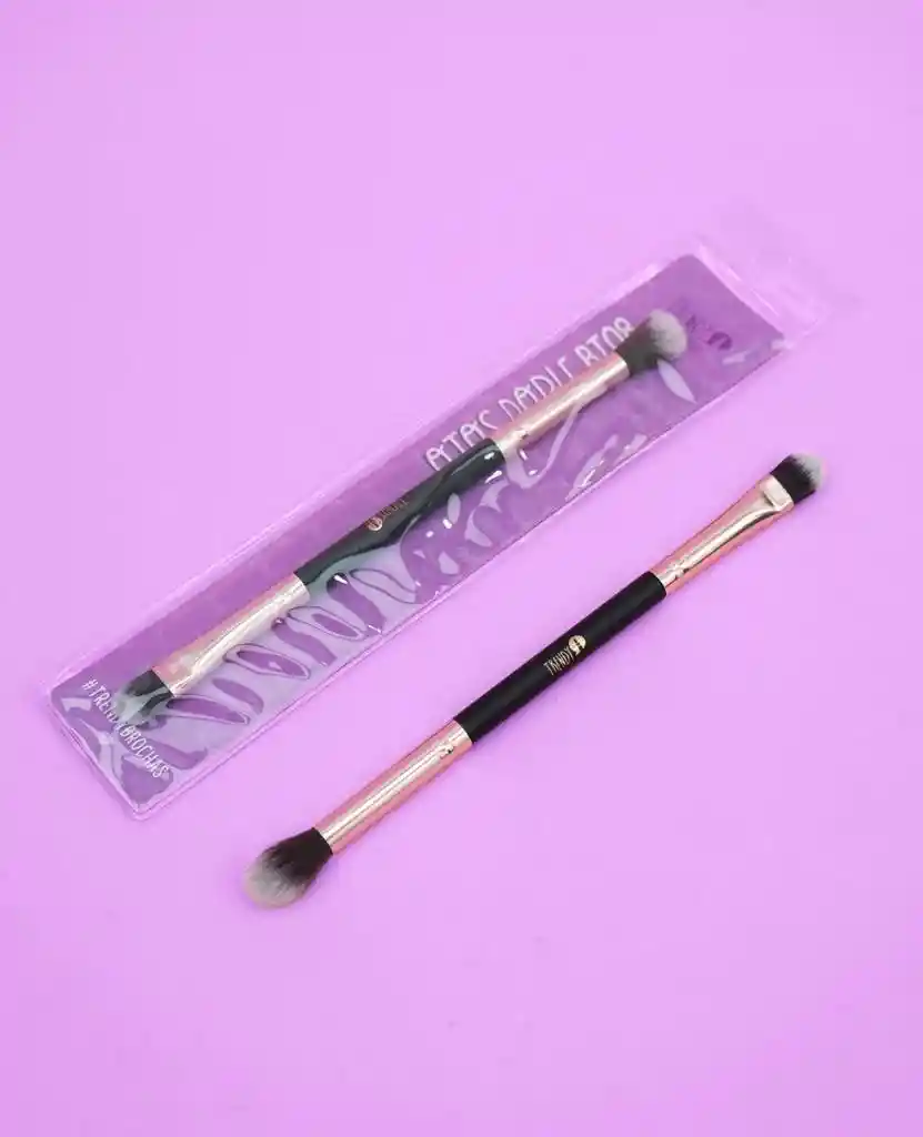 Brocha Dual Para Ojos