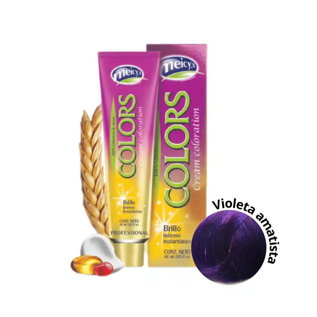 Tinte Fantasia Violeta Amatista 60ml Meicys