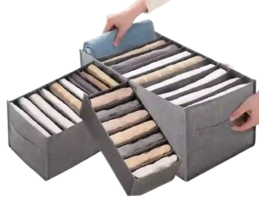 Set X 3 Organizador Ropa Para Camisa Jean Media