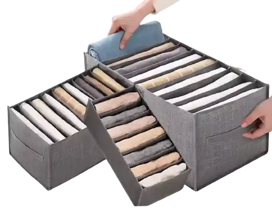 Set X 3 Organizador Ropa Para Camisa Jean Media