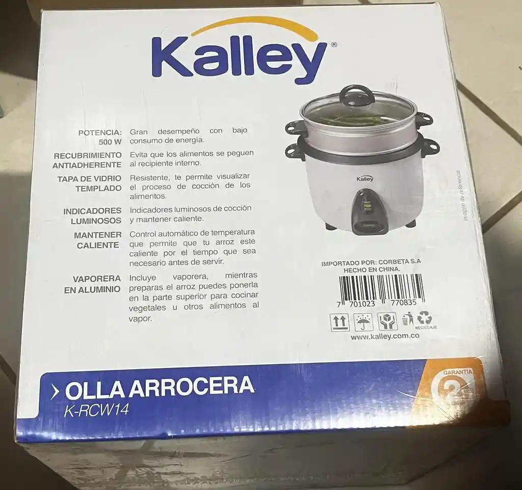 Olla Arrocerra Kalley 7 Tazas