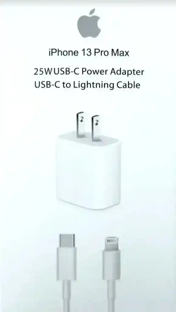 Cargador Para iPhone Carga Rapida De 25W 