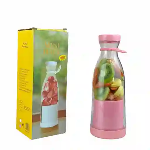 Mini Licuadora Portable Recargable Para Batidos 380ml Juice