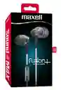 Maxell Fusion+ Earphones In-ear Gris - Negro