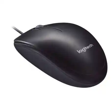 Logitech M90 Mouse Alámbrico (con Cable) Negro