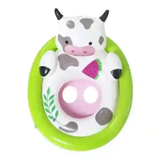 Inflable Asiento Animal Vaca Bestway 34058 Flotador Bebe Dayoshop
