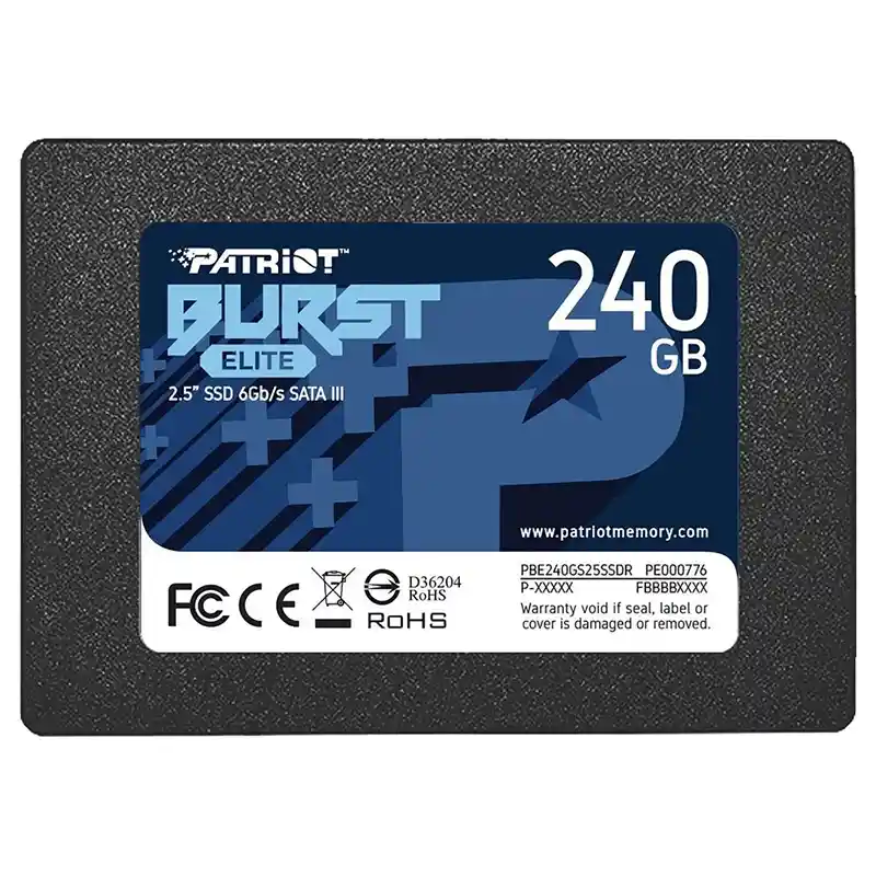 Disco Sólido Ssd Patriot Burst Elite 240gb S25