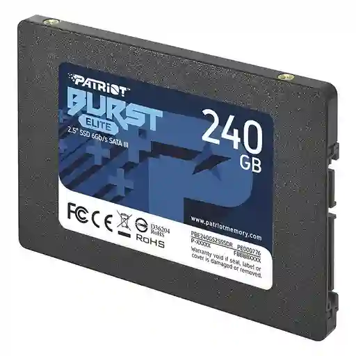 Disco Sólido Ssd Patriot Burst Elite 240gb S25